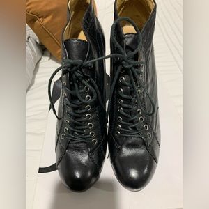 Nine West Black Platform Bootie